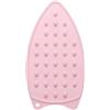 QUARKZMAN Supporto per Ferro da Stiro in Silicone Tappetino Rosa Pallido | per Ferro da Stiro Piastra di Appoggio per Tavolo da Stiro, Multiuso Resistente Al Calore, Tappetino Compatto