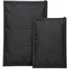 PIUJAHE 2 Sacchetti Sottovuoto Vestiti Viaggio 30x40 40x50 cm Senza Pompa | PET+PE Sacchi Sottovuoto da Viaggio per Valigia neri riutilizzabili Organizer Valigia con valvola unidirezionale