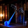 Generico Lampada Da Libreria A Forma Di Drago, Decorazione Per Libreria Fantasy 3D | Lampada Da Angolo Per Libreria, Base Stabile, Per Camera Da Letto, Scrivania, Biblioteca, Sala Lettura