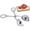 Nikou Pinze per Polpette in Acciaio Inox, Antiaderente Ballers di Carne | Cucchiaio per Fare le Polpette, Paletta per Ghiaccio Cake Pop Ball Maker, Attrezzo Utensile per Biscotti da Cucina