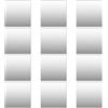 IGTOPS Specchio adesivo, specchio da incollare, flessibile, spessore 0,2 mm, per bagno, soggiorno, camera da letto, armadio (12, 15 x 15 cm)