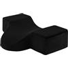 Generico Cuscino Farfalla Per Extension Ciglia | 50x20x12 Cm In Memory Foam, Rivestimento In Velluto | Poggiatesta Ergonomico Per Letto Estetista Con Supporto Cervicale | Cuscino Professionale