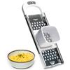 Westmark Taglia spaetzle con inserto scorrevole, Per pentole con diametro max 24 cm, Acciaio inox/Plastica, Fädle, Bianco/Argento, 61222270