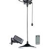 Lunartec lampada solare LED a sospensione con cordicella e telecomando, 40 lm, IP44