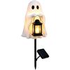 Generic fantasma di Halloween - da giardino 14x14x39cm | | Design a forma di fantasma, illuminazione esterna ad energia solare, decorazione a terra, per cortile e patio