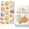 YUEXNKO Asciugamani da Cucina Zucca,2 Pcs Strofinacci Cucina Cotone Autunno,Asciugamani da CucinaAutunnali,40 x 60 CM Strofinacci Autunnali perCucina,Asciugamani Cucinas Autunnali per Autunnali,Ringraziamento