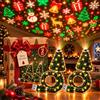 GLSAYZU Christmas Tree Projection Night Light Magical, Plug In Christmas Projector | Christmas Tree Projection Night Light Magical, Festive Light with 6 Multiple Xmas Pattern, for Bedroom, Ceiling, Desk & Decor