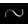 ILAB BRACCIO PER LAMPADARIO CRISTALLO LISCIO 21CM CROMO RICAMBI LAMPADARI ACCESSORI