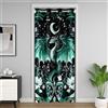 Homemissing Bambini drago Tenda Oscurante Termica 132x213cm, drago verde Tenda porta animale per Bambini ragazzi ragazze Boho camera decorazione cerniera