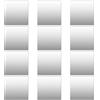 IGTOPS Specchio adesivo, specchio da incollare, flessibile, spessore 0,2 mm, per bagno, soggiorno, camera da letto, armadio (12, 20 x 20 cm)