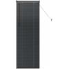 vidaXL Tendaggi a veneziana Nero 175 x 65 cm Alluminio