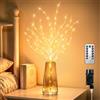 Cirimiriu Luci a Ramo LED, Luci a Ramo di Betulla con 100 LED Bianco Caldo | 8 Modalità, Telecomando e Timer, Luminosità Regolabile,Rami luminosi LED adatti per Decorazioni Natale In attesa delle feste
