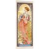 Posterlounge Le quattro stagioni - Estate Stampa su vetro acrilico | 20 x 50 cm di Alfons Mucha Quadri Decorazione per pareti