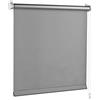 S SIENOC Tenda a rullo oscurante Klemmfix senza forare, Grigio, L 100 x A 150 cm (misure del tessuto), con rivestimento argentato, per finestre e porte