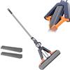 Generic Mop Con Spugna A Rullo Rimozione Macchie Ad Alta Resistenza | Strizzatore Per La Pulizia Dei Pavimenti Per Cucina, Soggiorno, Camera Da , Sala Da Pranzo, Dormitorio, Appartamento