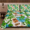 PETTI Artigiani Italiani Trapunta Invernale Matrimoniale 270 × 260 cm | T-Rex, Microfibra Double Face con Stampa Digitale, 300 g/m², Made in Italy