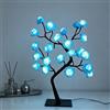 shulovehua Lampada da tavolo a forma di albero di rose, 24 LED, bonsai, alimentazione USB, luci notturne per camera da letto, decorazione per la casa, regalo ideale per la festa della mamma, San