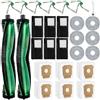 Chuancheng 27 accessori per iRobot Roomba Plus 576 Combo/416 Combo/516 Combo | Plus 575Combo/415 Combo/515 Combo, 2 spazzole a rullo, 6 spazzole laterali, 6 filtri, 6 panni per mocio