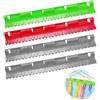 mizikuu 4 Pezzi Stendibiancheria Calzini, Appendiabiti Per Calzini Plastic Mollette per Calzini Antivento Clips per Calzini per Asciugare,Vestiti Biancheria Intima, Calzini, Asciugamano