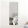 ZIHQRgE Specchio da Parete Senza Cornice 40x120 cm 40x150 cm Specchio Autoadesivi in Acrilico per Decorazione Domestica(40x120cm-15.7x47.2in)