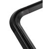 AYUNZXP Binario Per Tende A Soffitto Ultrasottile, Connettori Angolari, Bastone Per Tende Divisorie, Binari Per Tende In Alluminio A Forma Di V, Fornito Con Binario, Ha(Nero,Connettore ad angolo)