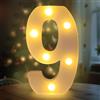 Fancysky Lettere LED da 22 cm, Lettere Luminose Led, Adatte per Proposte di Matrimonio, Festival, Feste e altri Eventi per Creare un'atmosfera Romantica e Accogliente (9)