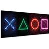 murando - Quadri Moderni per Camera da Letto, Gamers Console Gioco 80x30cm | Chiodi Inclusi, 4 Pezzi, Quadro Moderno, Pannelli Decorativi per Pareti, Decorazione da Parete, Resistenti Allo Sbiadimento