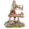 Moranduzzo Falegnameper Presepe da Cm 10 Scala 1:20 - Statuine Presepe Indistruttibili - Stile 700', Pittura Rifinita a Mano, Prodotto Ufficiale, Made in Italy, Scultore M. Landi