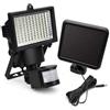 Voltix Faretto Solare LED 15W con Sensore di Movimento PIR 180° | Pannello Solare Separato, Luce Bianca 6000K, Sensore Crepuscolare, IP44 Impermeabile, Per Giardino e Garage