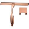 Anneome Tergicristalli in acciaio inox bronzo silicone raschietto per vetro per la casa bagno doccia estrattore metallico per porta doccia estrattore per bagno multiuso