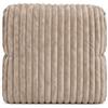 Corredocasa Coperta Plaid in Pile Coral Morbidissimo 200x220 cm - Copertone Matrimoniale Invernale Caldo e Soffice - Ideale per Letto e Divano - Effetto Velluto a Coste - Copridivano Design Elegante (Vero Beige)