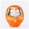 Yoshida Daruma Daruma - Amuleto giapponese, 12 cm, in cartapesta, misura 2