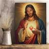 GLWDME 1 Pezzo 40x50cm Misericordia Radiosa del Sacro Cuore Gesù Cristo Religioso, Quadro su Tela Set, Stampe su Tela e Poster, Immagini Murali per Soggiorno, Camera(senza cornice, solo poster)