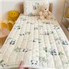 Generic Twin Size Ultra-Sottile Cotone Materasso Topper Leggero Morbido Trapuntato Materasso per Dormitori Letti Ospiti Piccoli spazi Macchina Lavabile Tappetino da Letto,G,80x150cm