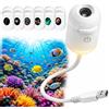 Generic Proiettore Galaxy Luce Notturna 2 in 1 Olografico Star 5D Plug and Play HD Star Smart Dynamic Soffitto Lampada 360° Spazio Cielo Stellato Proiezione USB con Film