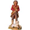 Holyart Presepe Fontanini: Pastore con pecora seduta Fontanini presepe 6,5 cm pvc