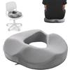 BUERPINKING Ciambella per Emorroidi, Cuscino a Ciambella, Cuscino Emoroidi per Emorroidi, in Memory Foam, Cuscino Ergonomico, per Sedie da Ufficio, Auto e Sedie a Rotelle