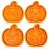 Generico Stampini per Biscotti a Zucca | 4 formine, espressioni Halloween