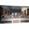 canvashop Quadro Ultima Cena Leonardo Da Vinci 120x70 cm | Stampe Da Parete su Tela Canvas, Quadri Moderni, Famosi, Arte Sacra