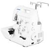 Juki MO-654DEN - Sovracchetto a 3/4 fili, metallo, bianco, 34 x 27 x 30 cm