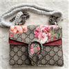 Gucci Borsa a tracolla Gucci Blooms Dionysus in tela rivestita in PVC beige marrone...