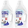 rusepin Bioform Plus Detersivo Lavatrice Liquido Igienizzante, Fragranza Eucalipto, 30 Lavaggi (Confezione da 2)