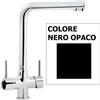 Crolla 4570NO miscelatore tre vie NERO OPACO ***PRONTA CONSEGNA***