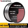NONE Fili per saldatura MIG con anima senza gas ARCCAPTAIN 0.8mm/0.9mm 1KG 2Ib E71T-GS AWS A5.20 Filo di acciaio al carbonio per saldatrice Mig