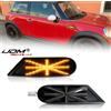 iJDM Per Mini Cooper R55 R56 R57 R58 Dinamico Lampeggiante Luci di posizione laterali Montaggio Indicatore luminoso a LED Indicatore di direzione
