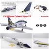 Fms 70mm Viper V2 Set completo di pezzi di ricambio per fusoliera, ali principali, copertura del carrello di atterraggio, coda verticale, servo, coda piatta, ecc.