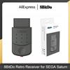 8Bitdo Ricevitore retrò Bluetooth 8BitDo per SEGA Saturn e Windows, dongle adattatore wireless per controller serie PS5 PS4 e Xbox