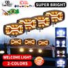 CO LIGHT Lampada da lavoro a LED da 10 pollici 40000LM Faro fuoristrada Faretto per camion Ausiliario Quadrato Guida per auto Benvenuto Bianco Giallo