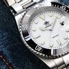 ADDIESDIVE 41mm Orologio da uomo Lunetta in ceramica Orologio da polso al quarzo 20Bar Impermeabile Super luminoso Impermeabile 200m Orologio da uomo subacqueo