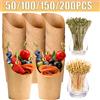 YOCITY 50-200PC Carta Kraft Patatine Fritte Tazza Usa E Getta Frittura Charcuterie Tazze Per Le Celebrazioni Del Partito Vari Snack Cupcake bicchieri di carta